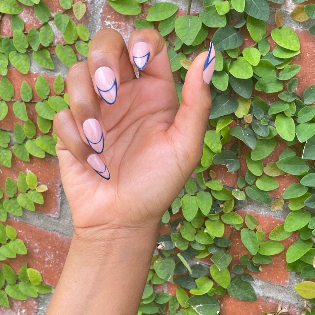 Fake Nails in BGN's High Rise Babes worn on brown-skinned models.